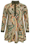 Tunic wide bottom PAISLEY - multi - #4