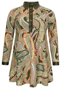 Tunic wide bottom PAISLEY - multi - #4