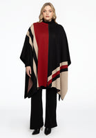 Poncho cardigan zip - black  - #2