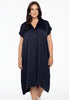 Dress kaftan V-neck - blue