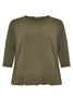 Tunic wide balloon DOLCE - green  - #4