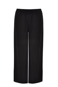 Trousers wide fit - black - #4