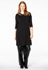 Dress zip neck DOLCE - black  - #2