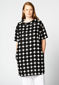 Tunic collar CIRCLE - black - #1