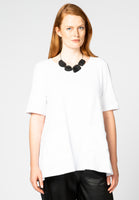 Tunic A-line pockets - white - #1