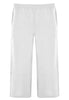 Trousers wide-fit 7/8 LINEN - white  - #3