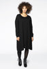 Pullover dress WOOL - black  - #2