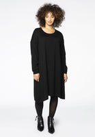 Pullover dress WOOL - black  - #2