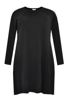 Pullover dress WOOL - black  - #4