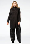 Shirt COTTON stretch tape - black - #2
