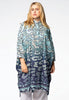 Blouse wide long LUGO - blue