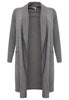 Cardigan rib collar - grey - #4