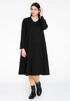 Dress with zipper STELLA - black - #2