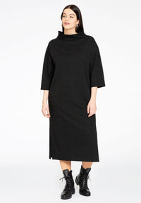 Dress turtle neck STELLA - black - #2