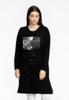 Sweater long VENICE - black - #1