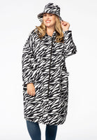 Wide raincoat ZEBRA - black  - #1