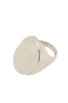 Ring Moonstone - white 