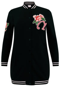 Baseball jacket APPLICATION - black - #4