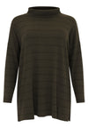 Pullover turtle neck TRICOT - green - #4