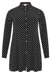 Blouse DOTS - black - #3