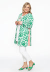 Cardi-jacket wide bottom MYKONOS - green - #5
