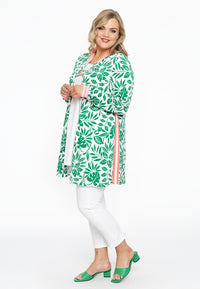 Cardi-jacket wide bottom MYKONOS - green - #5