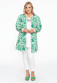 Cardi-jacket wide bottom MYKONOS - green - #2