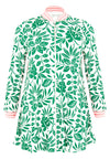 Cardi-jacket wide bottom MYKONOS - green - #4