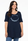 T-shirt flare PARISIENNE - blue