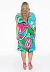 Dress shoulder strings BATIK - green - #3