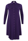 Dress buttoned DOLCE - purple - #4