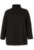 Pullover wide COZY - black  - #4