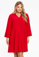 Tunic Swing collar DOLCE - red - #1