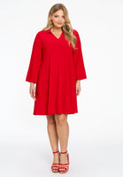 Tunic Swing collar DOLCE - red - #2