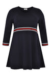 Tunic INTERLOCK tape - blue - #4