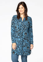 Tunic-blouse TIGER - blue - #1