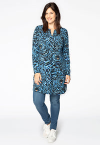 Tunic-blouse TIGER - blue - #2