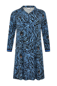 Dress TIGER - blue - #4