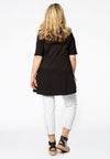 Top drawstrings COTTON STRETCH - black - #3