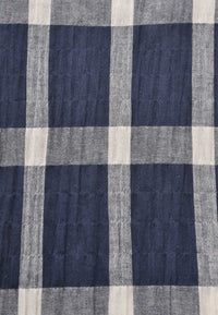 Blouse short CHECK - blue - #5