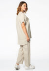 Blouse star LINEN - green - #3