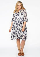 Dress-blouse BIRDS - white  - #2