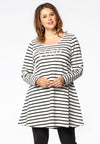 Tunic wide bottom Ciao BRETON - ecru - #1