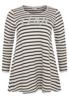 Tunic wide bottom Ciao BRETON - ecru - #4