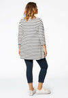 Tunic flare v-neck BRETON - ecru - #3