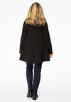 Tunic frilled ORGANIC COTTON - black - #3