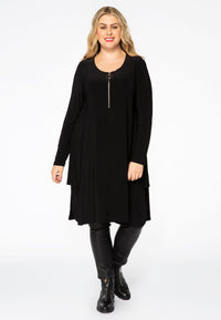 Tunic zipper neckline DOLCE - black - #2