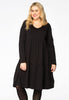 Dress frill ORGANIC COTTON - black 