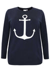 Sweater anchor - blue - #4