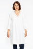 Tunic pintucks LINEN - white 